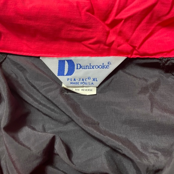 Vintage Dunbrooke 76 Checkered Flag Pull Over XL - Picture 8 of 10